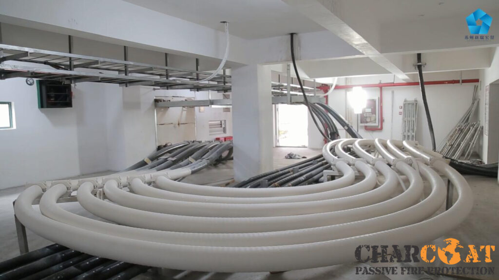 CharCoat CC applied to HV Cable